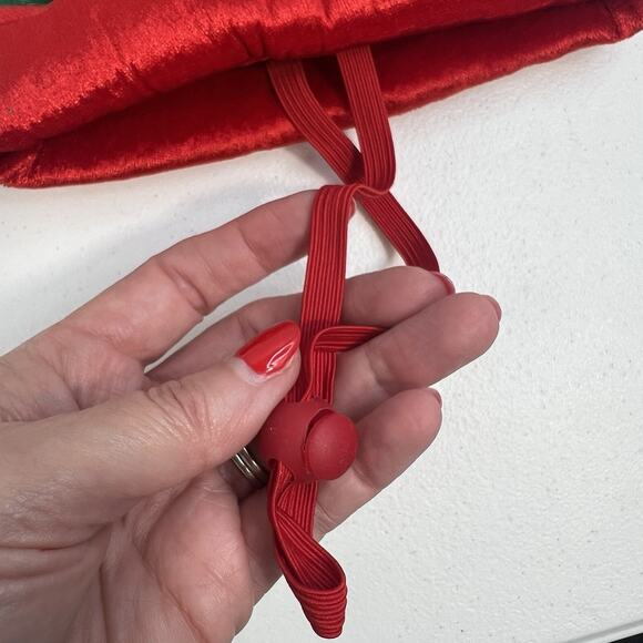 Merry & Bright Sz L / XL Elf Hat Holiday Christmas Pet Dog Cat Bell Costume - Picture 6 of 8